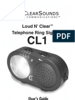 Loud N' Clear Telephone Ring Signaler: Communications