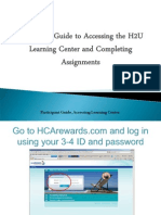 Participant Guide - Accessing Learning Center - 021413