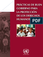 Prácticas de un buen gobierno para la protección de los Derechos Humanos