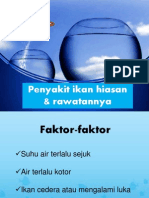 Penyakit Ikan Hiasan & Rawatannya