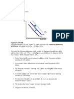 Aggregate Demand Government, and Export Sales, All at A Given Price Level