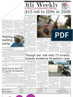 $15 Mil To Idps in 2008: Dili Weekly