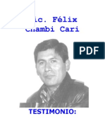 El Dia Que Desaparecio Felix Chambi