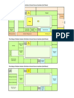 The Map of Kalam Kudus Christian School Green Garden (1st Floor)