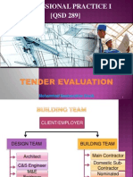 Chapter 8 - Evaluation of Tender
