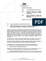 Oficio Fiscal Nacional 060 2009