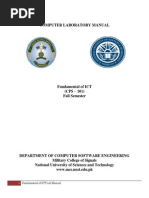 Fundamental of Ict Lab Manual 2013