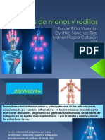 Artritis de Manos y Rodillas