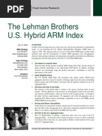 Lehman ARM Index