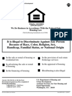 Fair Housing Poster