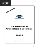 Fundamentos de Antropologia e Sociologia