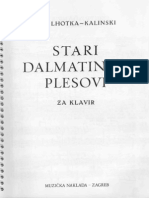 Ivo Lhotka - Kalinski - Ivo Lhotka - Kalinski Stari Dalmatinski Plesovi Za Klavir