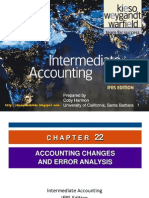 Kieso Inter Ch22 - IfRS (Accounting Changes)