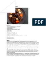 Beef Bourguignon: Ingredients