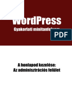 Wordpress Minikurzus