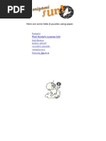 Origami -- Origami Fun!