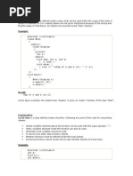 Explanation: Nested Class Is A Class Defined Inside A Class, That Can Be Used Within The Scope of The Class in