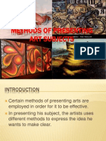 Methods of Presenting Art Subject Yom2