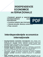 C 11 Interdependente Ec Internationale
