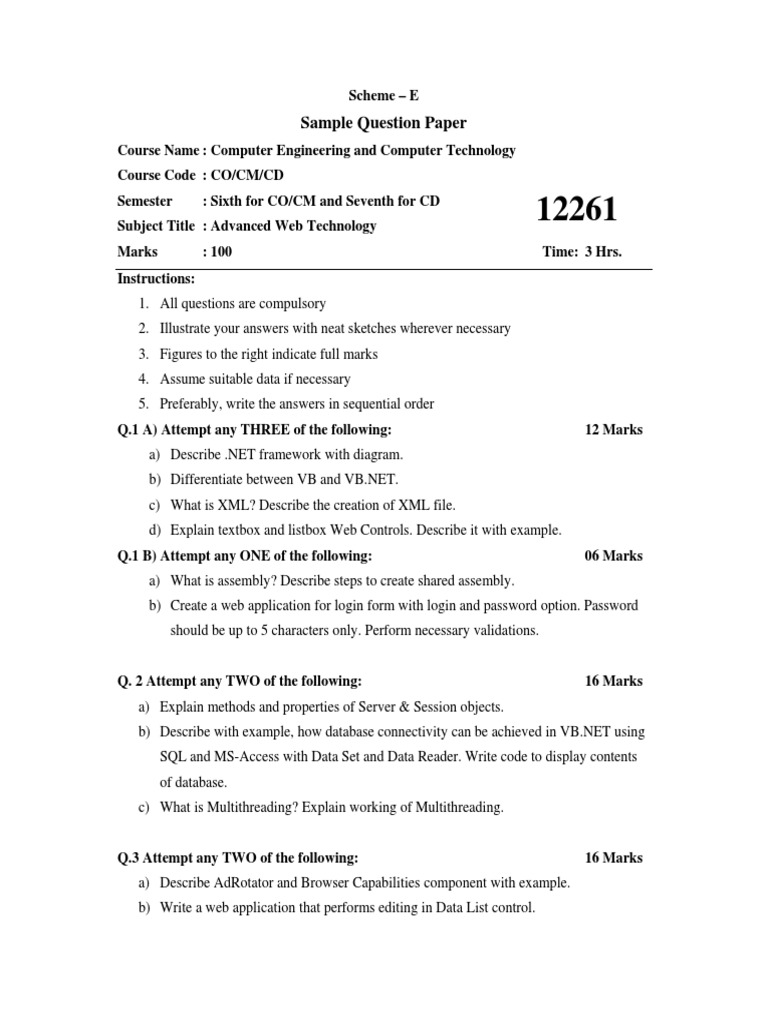 Advanced Web Technology | PDF