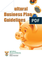 Agricultural Business Plan Guidelines