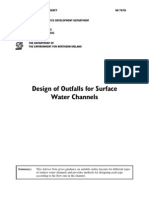 Design of Outfalls For Surface Water Channels
