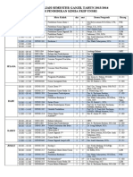 Jadwal-Ganjil-2013-2014 Prodi Pendidikan Kimia Revisi