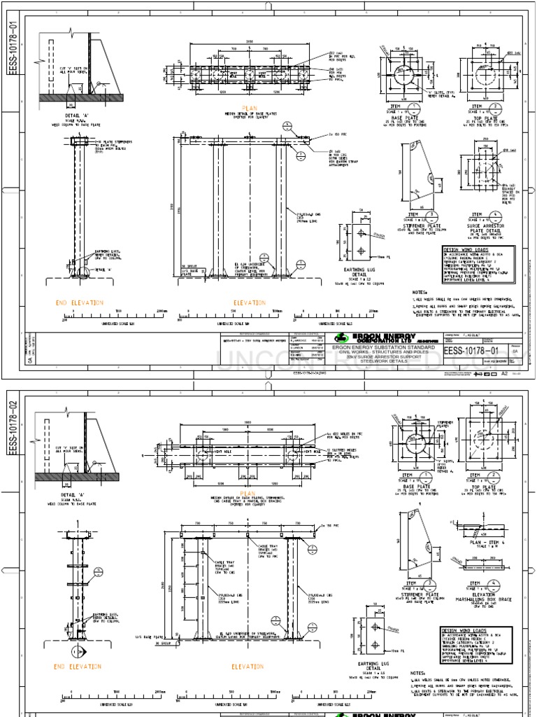 Uncontrolled Copy: Ergon Energy Substation Standard | PDF | Science ...