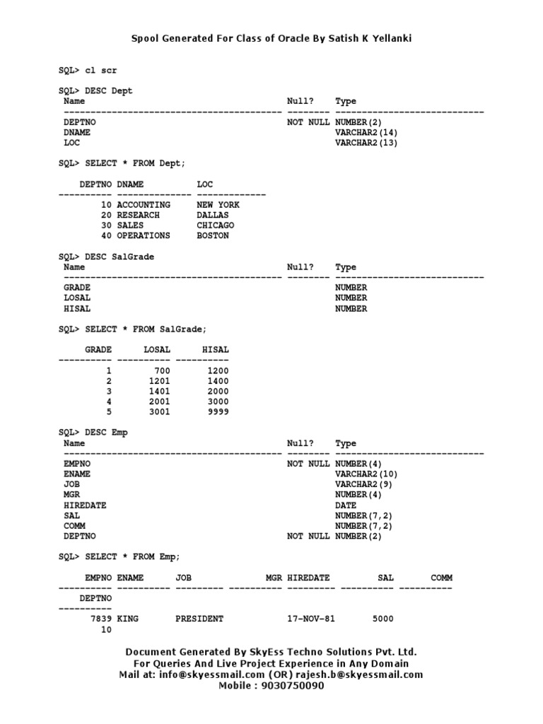02 Select Queries For SQL Server | PDF | Data Management | Databases