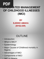 Integrated Management of Childhood Illnesses in Nigeria
