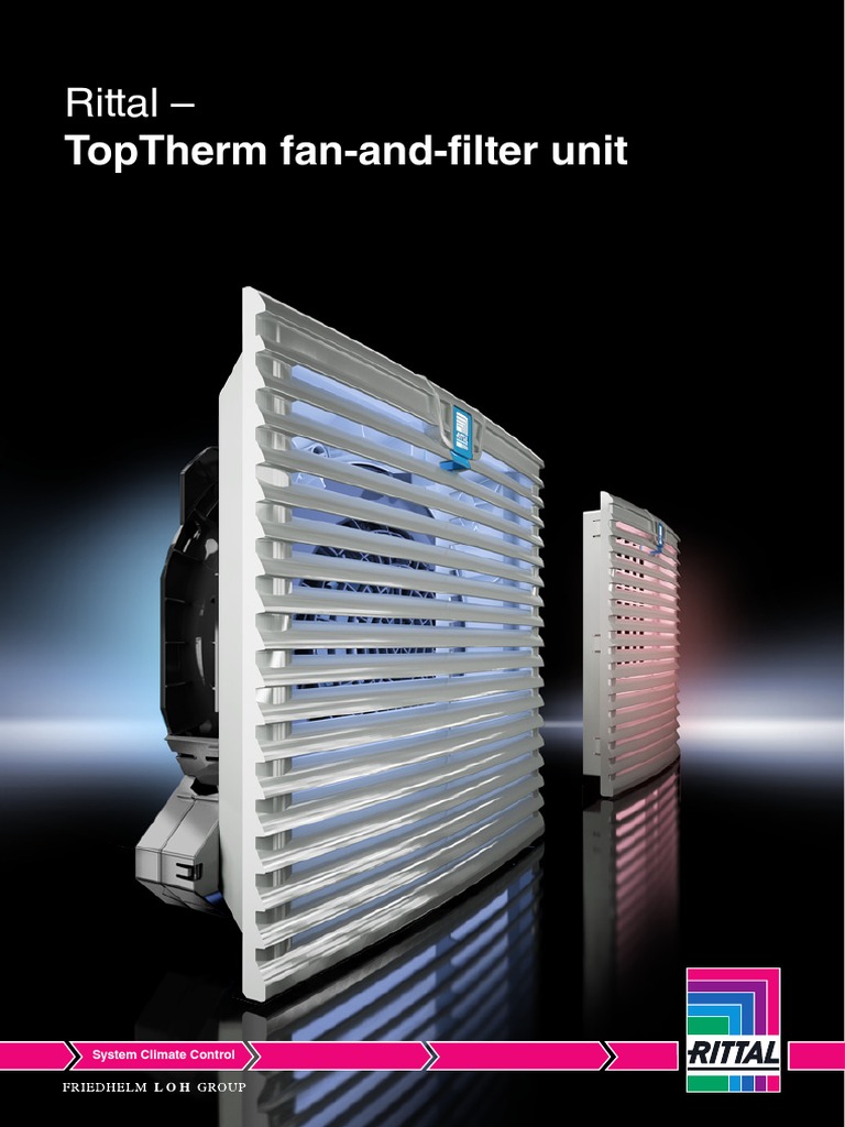 Rittal TopTherm Fan-and-Filter Units | PDF