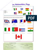 Countries, Nationalities and Flags