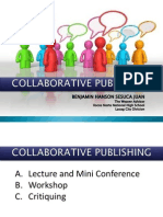 Collaborative Publishing Lecture JOURNALISTS' GROUP 2013