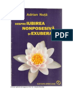 Adrian Nuta - Despre Iubirea Nonposesiva Si Exuberanta