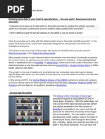 Download Keeping up-to-date in your field of specialization in the new style  Awareness tools for ejournals by Guus van den Brekel SN202798593 doc pdf