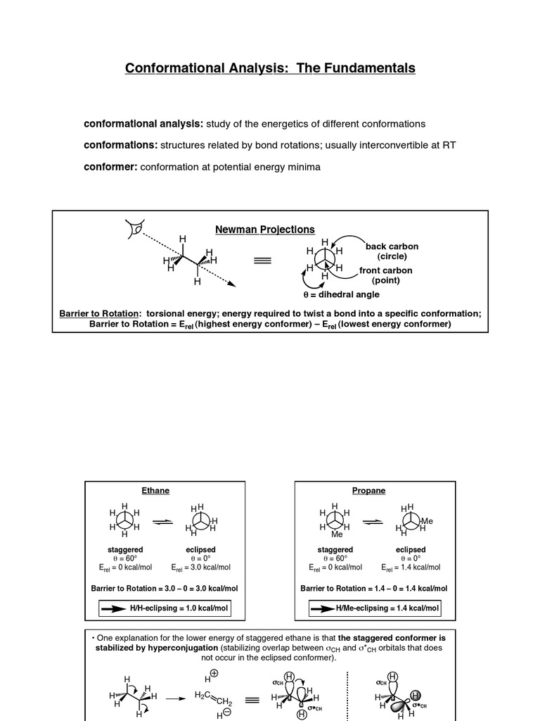 Conform Analysis | PDF | Conformational Isomerism | Applied And ...
