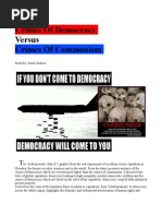 Download Crimes of Democracy v Crimes of Communism DemocracyThe God That  Failed by docsokrates SN20281000 doc pdf
