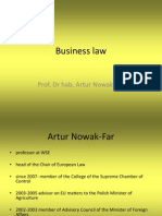 Business Law Course PDF PDF