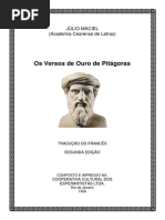 Os Versos de Ouro de Pitágoras
