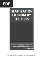 Islamisation of India by Sufis