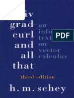 Div Grad Curl and All That An Informal Text On Vector Calculus 3ed H M Schey PDF