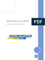 Reporte Anual Saesa 2010