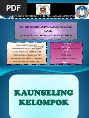 Proses Kelompok Kaunseling Pdf