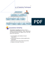 Lecture on Sampling