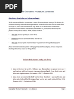 100 Biblical Declarations for Daily Affirmation | PDF | Epistle To The ...
