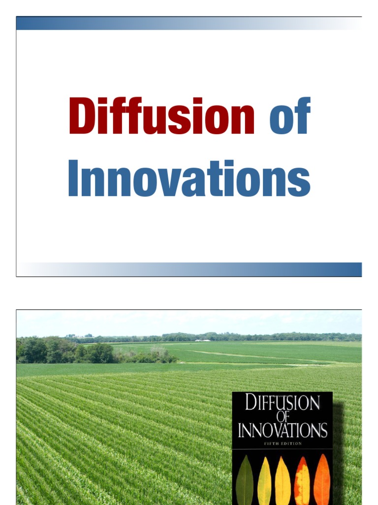 Of Innovations: Diffusion | PDF