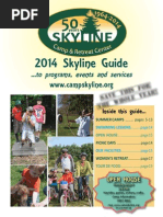 Download Skyline Program Guide 2014 by SkylineCamp SN202870550 doc pdf
