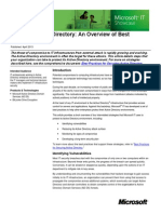 3114 Securing Active Directory An Overview of Best Practices Article