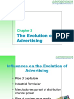 The Evolution of Advertising