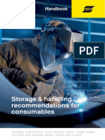 Storage and Handling of Welding Consumables